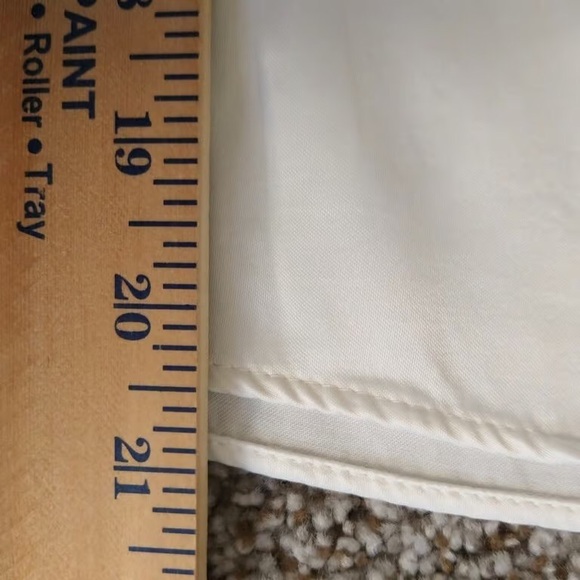 TopShop White Scoop Neck Tank Top Size 2 Silky Viscose - Picture 3 of 4